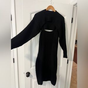 House of Harlow 1960 Two Piece Sweater Dress Set